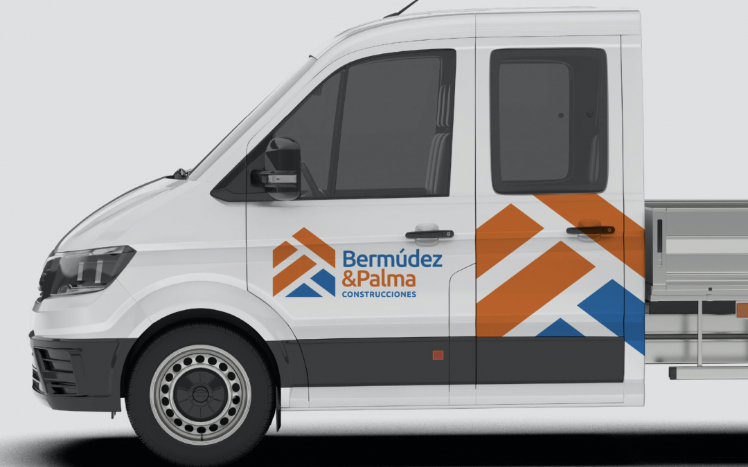 Diseño & Rotulación de vehículo comercial para Bermúdez & Palma